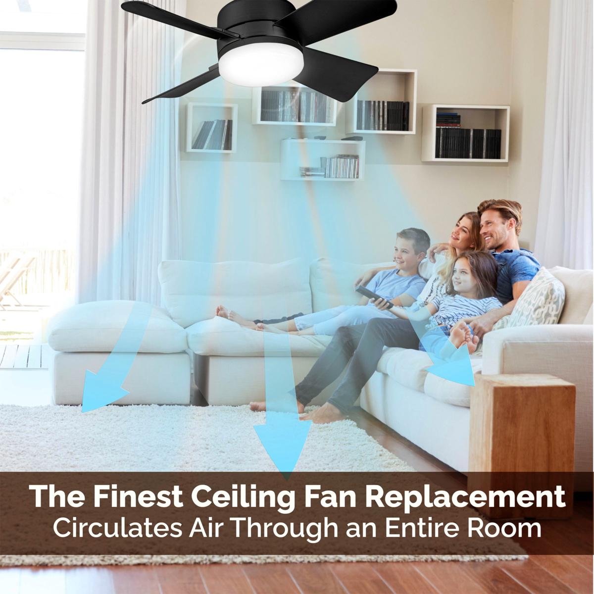 🏆LAST DAY SALE 49% OFF🔥SmartBreez™ 40W LED Ceiling Fan Light – 20.5” Ultra-Quiet with Remote 🎯 | E27 + FREE B22 Adapter 🔌 | For Bedroom 😴, Kitchen 👩‍🍳 & Garage 🛠️ – UK Ready! 🇬🇧（副本）
