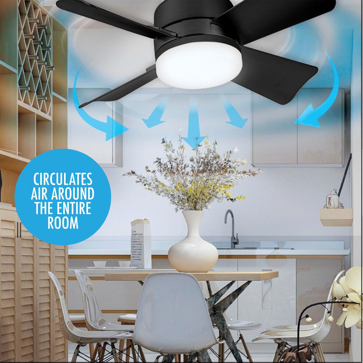 🏆LAST DAY SALE 49% OFF🔥SmartBreez™ 40W LED Ceiling Fan Light – 20.5” Ultra-Quiet with Remote 🎯 | E27 + FREE B22 Adapter 🔌 | For Bedroom 😴, Kitchen 👩‍🍳 & Garage 🛠️ – UK Ready! 🇬🇧（副本）