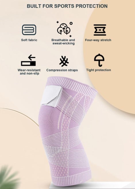 (Christmas Sale 49% OFF🎁)Knee Compression Sleeve - Best Knee Brace