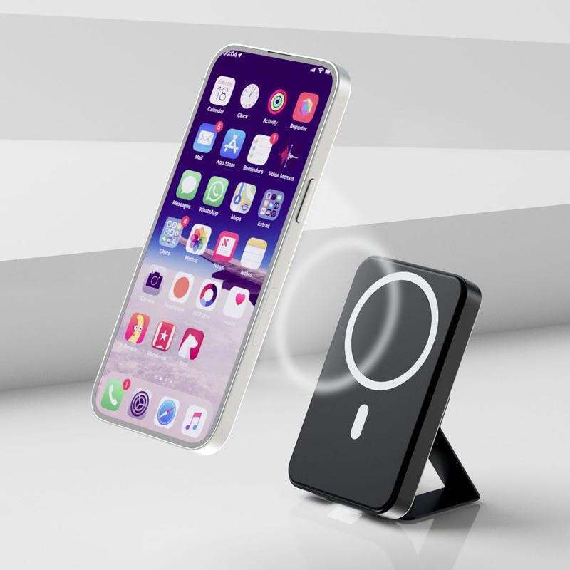 🔋56% OFF NOW! 22.5W 10000mAh Magnetic Wireless Power Bank – Foldable Built-in Stand, Fast Charging Portable Magnetic Charger for Smartphones
