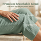 🌞Summer Hot Sale-60% Off!!🌿Women's Solid-Color Pleated Cotton-Linen Cropped Pants