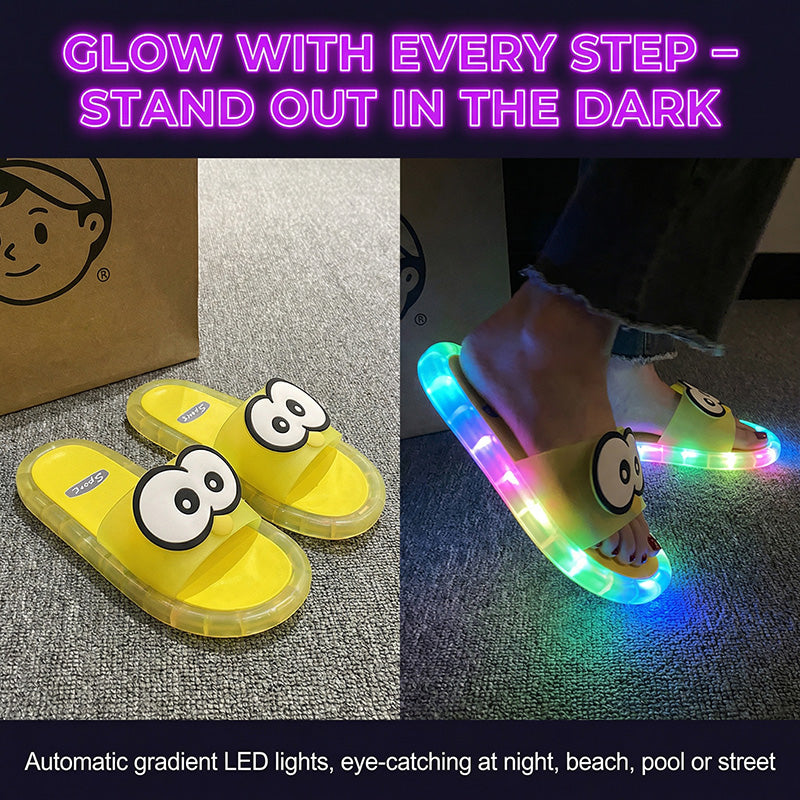 🩴Limited-time Special Price:£8.99!!!⛱️👣Cute slippers with cartoon motifs that glow