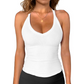 🎁2026 New Arrivals 50% OFF💥Women's Ribbed V-Neck Tank Top