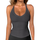 🎁2026 New Arrivals 50% OFF💥Women's Ribbed V-Neck Tank Top