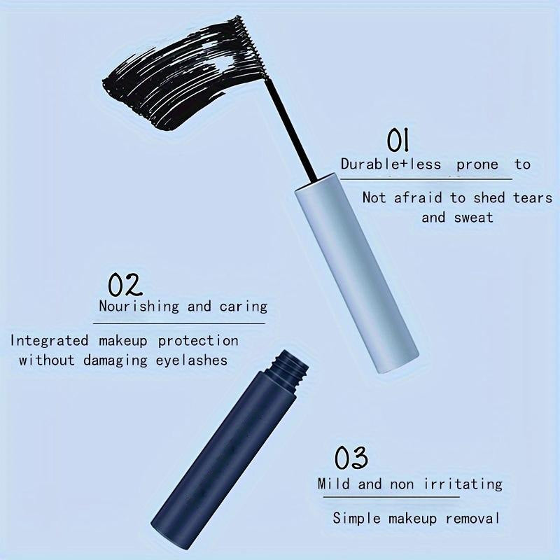 ⏰🔥LIMITED TIME 50% OFF! 💖 Waterproof Lengthening Curling Mascara – Volumizing, Long-Lasting & Smudge-Free ✨）
