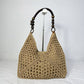 Artisanal Woven Tote with Inner Lining