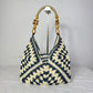 Artisanal Woven Tote with Inner Lining