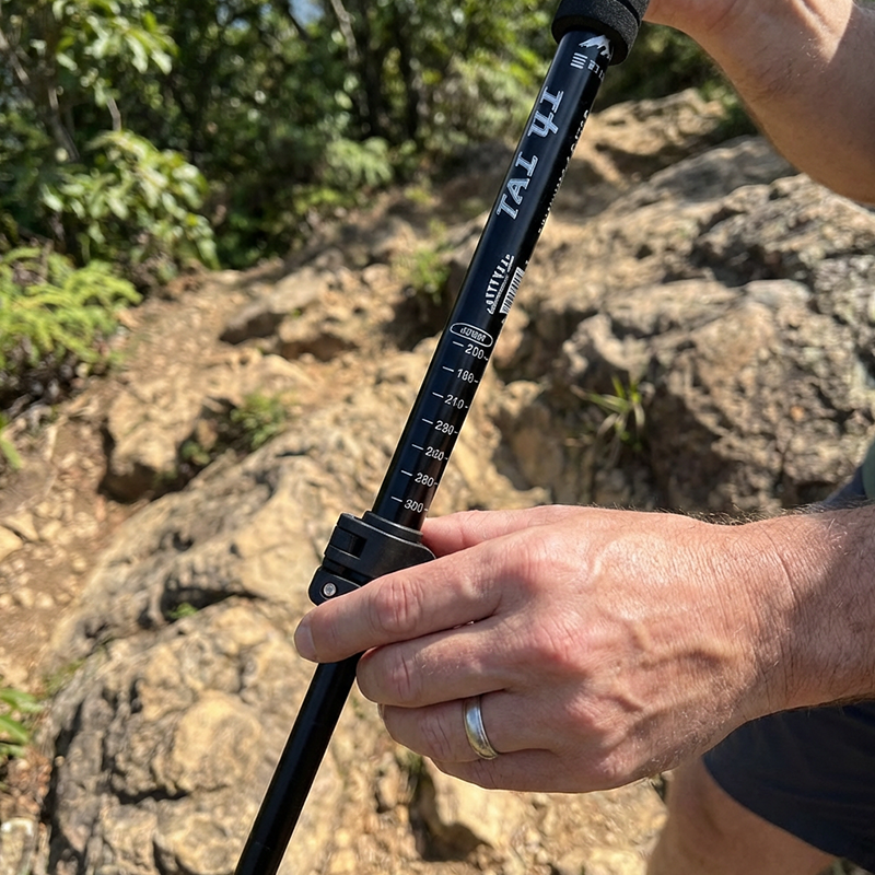 ⛰️ Last Day Special Price £9.99 ! ✨ Adjustable Aluminum Alloy Trekking Pole – Durable, Shock-Absorbing, Lightweight 🌲