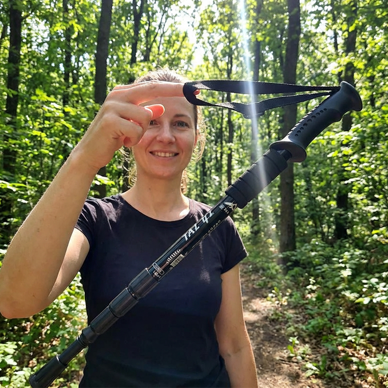 ⛰️ Last Day Special Price £9.99 ! ✨ Adjustable Aluminum Alloy Trekking Pole – Durable, Shock-Absorbing, Lightweight 🌲