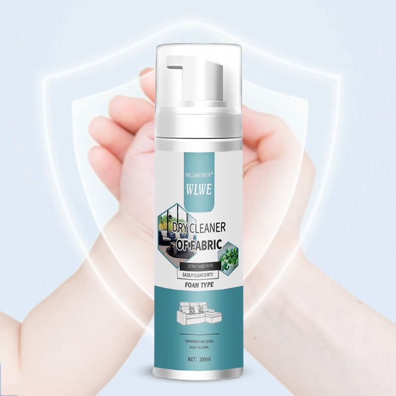 🧼BUY 2 GET 1 FREE ! 🛋️Fabric Foam Dry Cleaner Spray – No Water Rinse, Instant Stain Removal for Sofa, Carpet, Curtain & Upholstery, Quick Dry Household Fabric Stain Remover