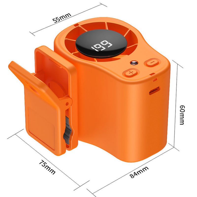 🚗 Last Day Special Price £9.99 ! ⏰Hands-Free Personal Cooling Fan with LED Display