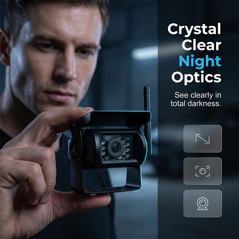 🎁2026 New Arrivals 50% OFF💥7-Inch Wireless Backup Camera – HD, Stable Signal, Universal ⏪