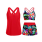 Modest Swim Set🩱Full-Coverage Tankini + Boyshorts with Pockets | Sun-Safe UPF 50+ ☀️🛡️ | Perfect for Beach Days 🌊🇬🇧