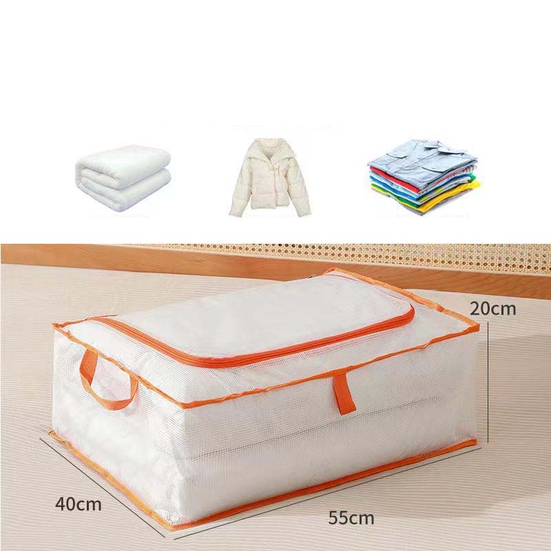 Large Capacity Transparent Mesh Storage Bag