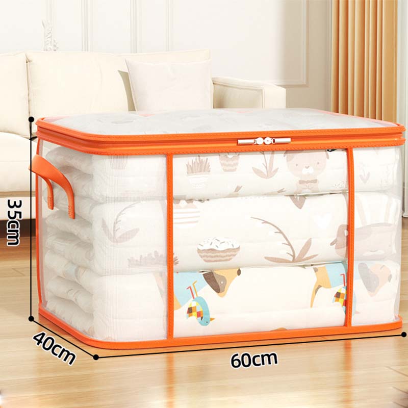 Large Capacity Transparent Mesh Storage Bag