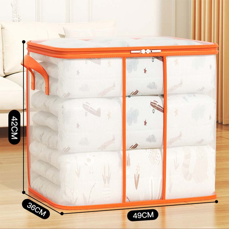 Large Capacity Transparent Mesh Storage Bag