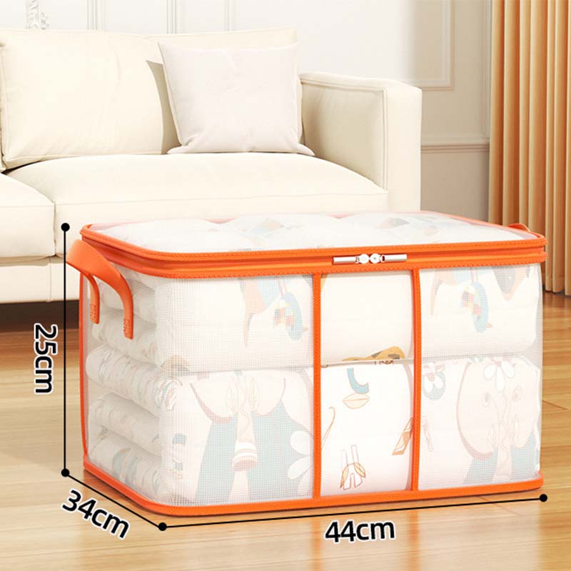 Large Capacity Transparent Mesh Storage Bag