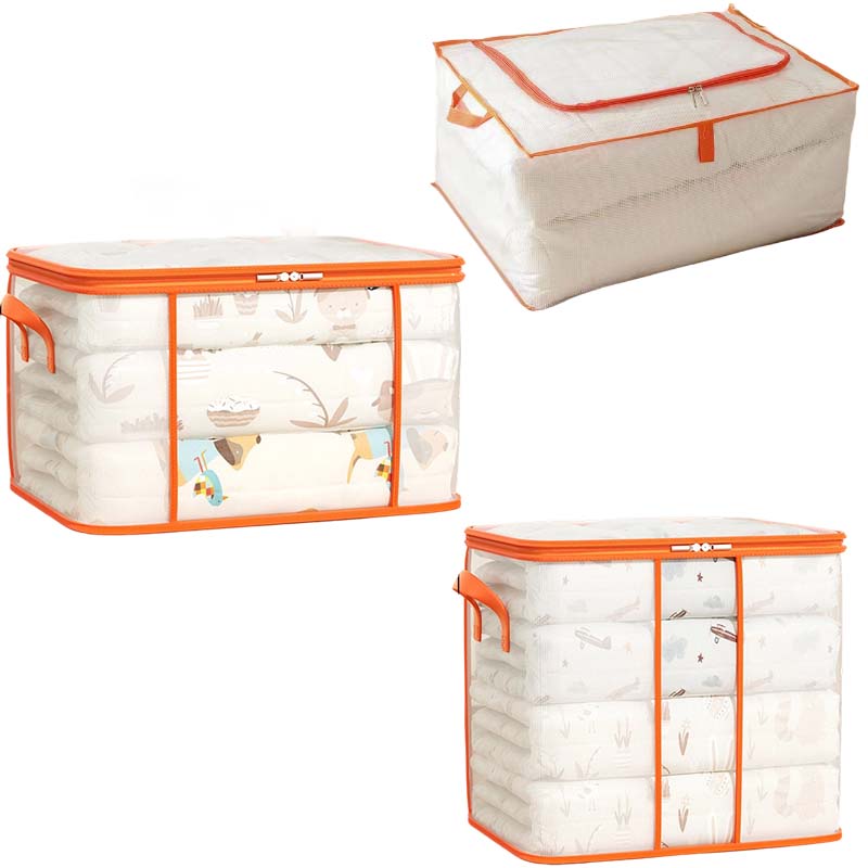 Large Capacity Transparent Mesh Storage Bag
