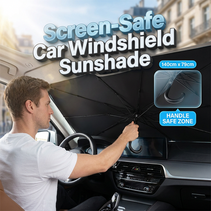 ⏳LAST DAY SALE 49% OFF🔥ShadeGo™ Car Windshield Sun Shade – Foldable, Heat-Blocking ☀️ | Keeps Interior Cool ❄️🚗 | UV Protection 🛡️ | Universal Fit for All Vehicles ✅ 🎒🇬🇧