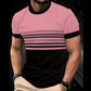 Men's Modern Graphic Print Crew Neck T-Shirt
