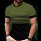 Men's Modern Graphic Print Crew Neck T-Shirt