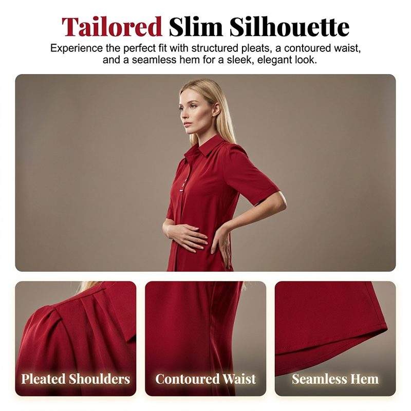 Women's Short Sleeve Solid Color Blouse