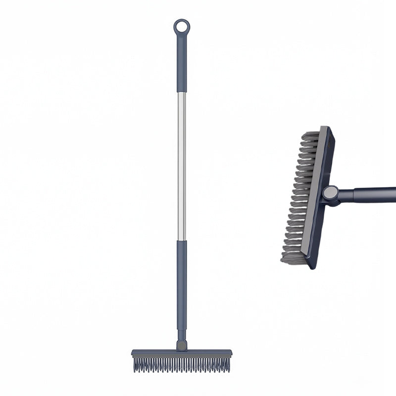 🧹2-in-1 Grout & Corner Scrubber Brush with Squeegee