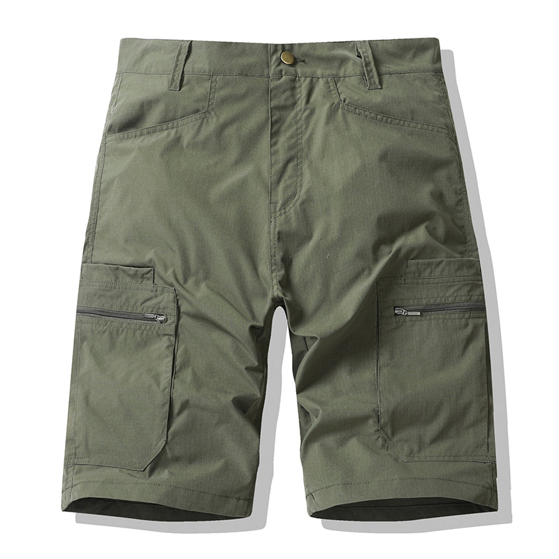🩳 LIMITED-TIME 50% OFF! ✨ Men's Zip-Up Cargo Shorts – Breathable, Secure Pockets, Loose Fit 🏞️