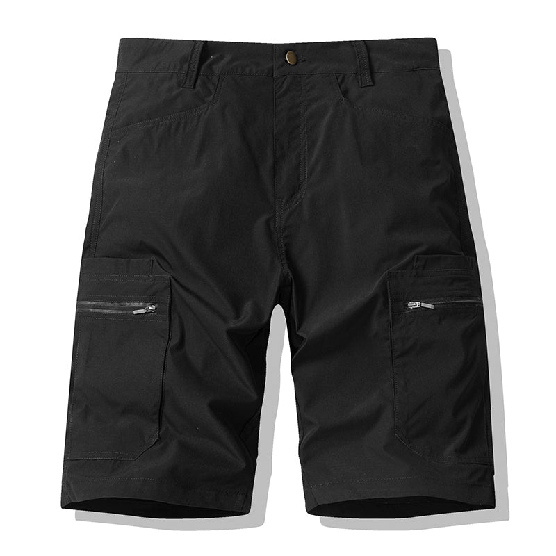 🩳 LIMITED-TIME 50% OFF! ✨ Men's Zip-Up Cargo Shorts – Breathable, Secure Pockets, Loose Fit 🏞️