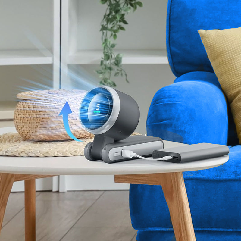 🔥3-in-1 Turbo Hand Fan🌬️🇬🇧 5 Speeds, 24H Battery 🔋 | Perfect Father’s Day Gift for Dad & Commuters 🎁