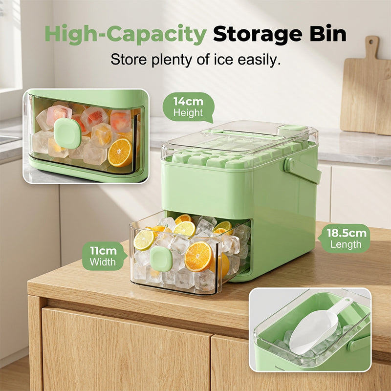 📢📢50% OFF !! ⏰ Ditch the struggle. Press down, watch the ice plopinto the bin. Zero effort, max ice. 🚀