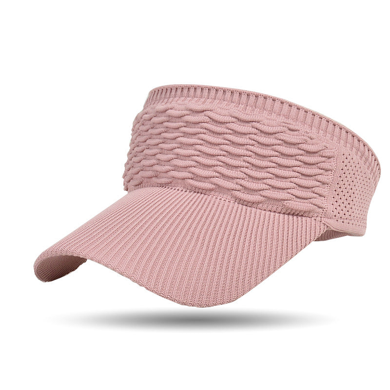 📢📢50% OFF !! ⏰Women's Breathable Knit Sun Visor Hat