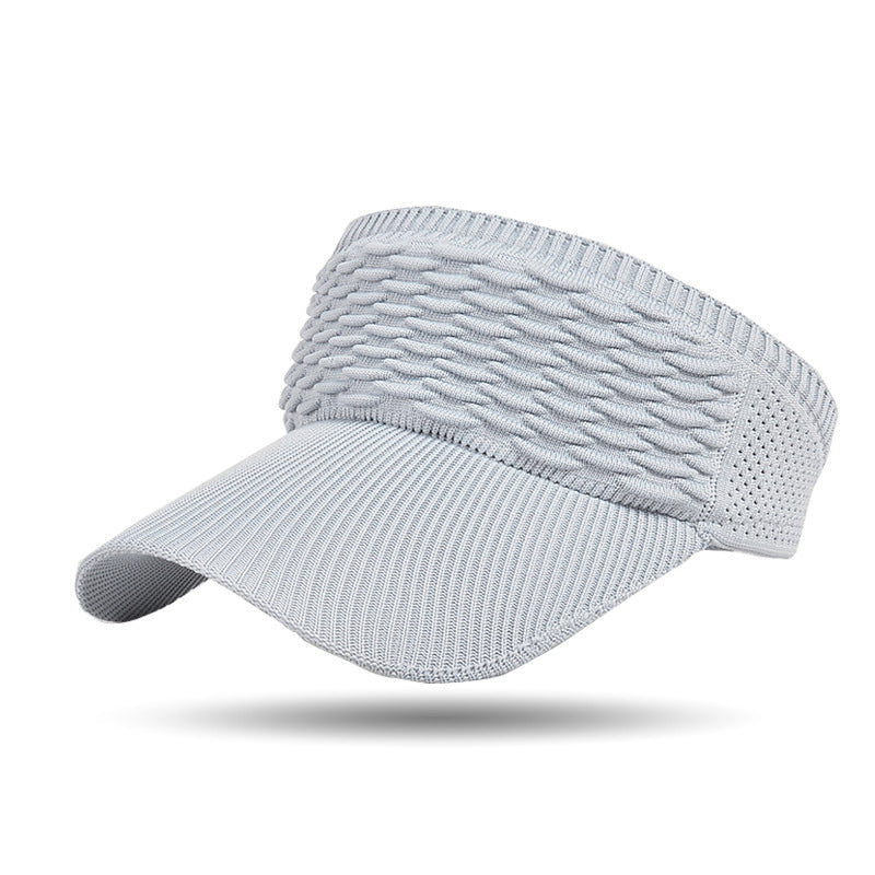 📢📢50% OFF !! ⏰Women's Breathable Knit Sun Visor Hat