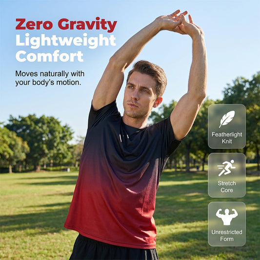 Men's Lightweight Quick Dry Athletic T-Shirt