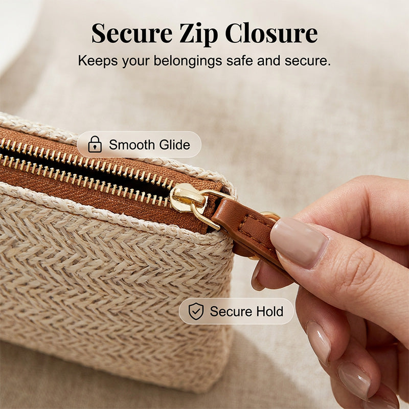 ⏳Limited-time 50% off⏰Women's Woven Straw Shoulder Clutch Bag👜