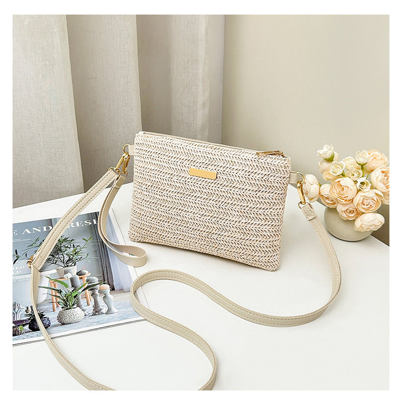 ⏳Limited-time 50% off⏰Women's Woven Straw Shoulder Clutch Bag👜