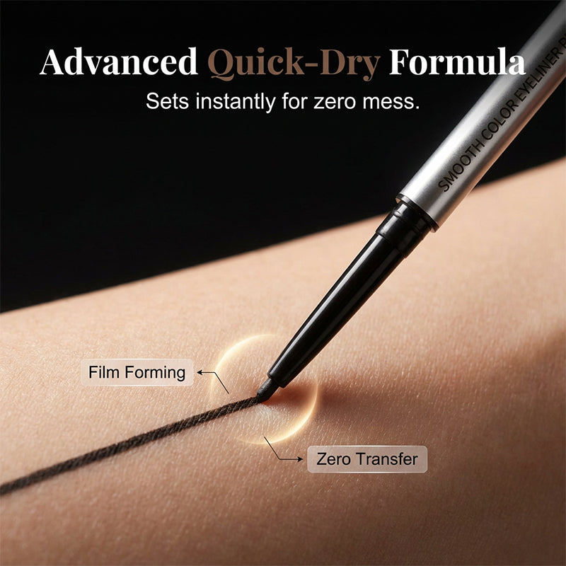 Smooth Glide Waterproof Micro Tip Gel Eyeliner Pen