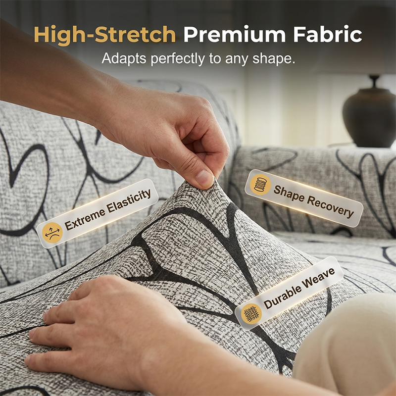 📢📢50% OFF !! ⏰Universal Stretch Fitted Couch Slipcover