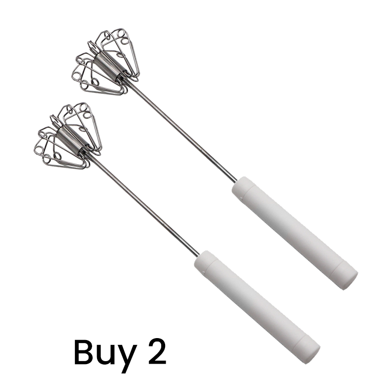 🥚 BUY 2 GET 1 FREE! 🔥 Stainless Steel Semi-Automatic Hand Egg Beater – Fast & durable – Perfect for eggs, batter or cream – smooth whisking without effort 🍳