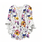 Elegant Ruffle Sleeve V-Neck Blouse
