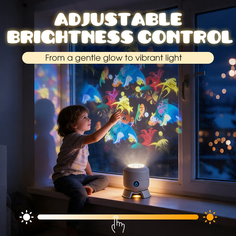 ⏳LAST DAY SALE ONLY￡9.99!!🎁🔥LED Starry Ocean Projector – 360° Rotating Night Light with Sky & Ocean Waves 🌌🌊 | USB Mood Lamp for Bedroom & Kids’ Room 💤