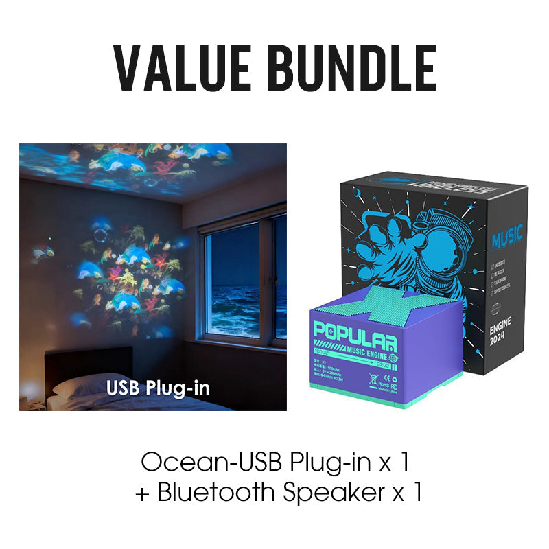 ⏳LAST DAY SALE ONLY￡9.99!!🎁🔥LED Starry Ocean Projector – 360° Rotating Night Light with Sky & Ocean Waves 🌌🌊 | USB Mood Lamp for Bedroom & Kids’ Room 💤