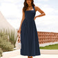 Women’s Halter Smocked Back Dress