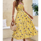 Women's Summer Elegant Floral Strap Dress