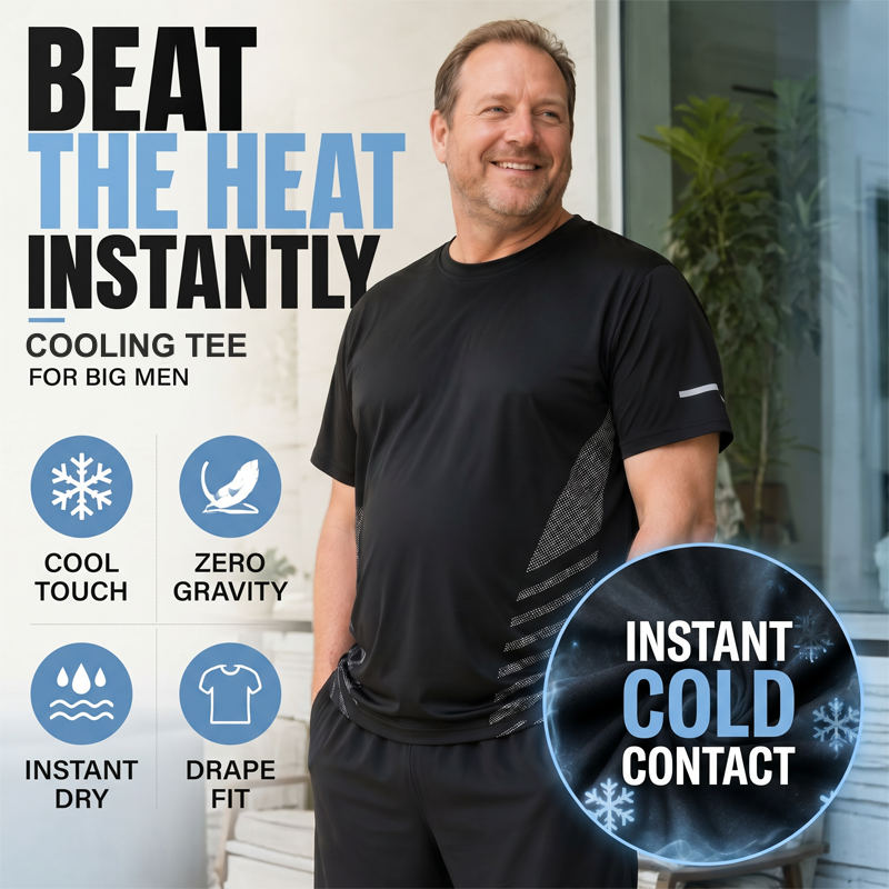 Men's Breathable Quick-Dry Athletic T-Shirts