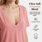 🌟LAST DAY SALE: 50% OFF !!🎁✨Women's Deep V-Neck Short Sleeve T-Shirt