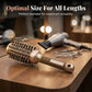 🏆 Last Day Special Price £9.99! 💇Professional Volumizing Round Hair Brush – Vented Barrel, Ergonomic Grip, Salon Results ✨