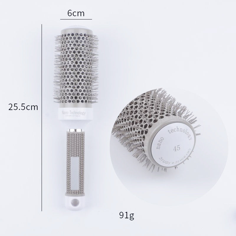 🏆 Last Day Special Price £9.99! 💇Professional Volumizing Round Hair Brush – Vented Barrel, Ergonomic Grip, Salon Results ✨