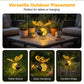 🌙🍃🪴 LIMITED-TIME 50% OFF! Hanging Solar Bee Light – Warm Amber Glow, Flicker-Free, Perfect for Garden Parties, Camping, or Kids’ Rooms – Spread Joy Day and Night 🌞🌜