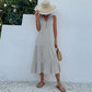 Women's Sleeveless Loose Casual Tiered Dress
